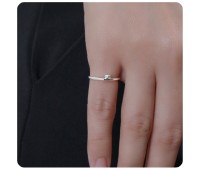 Cute Designed Silver Ring NSR-4125